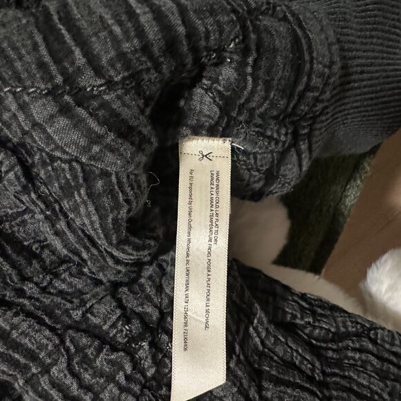 Free People One Klara Reversible Quilted Bomber Cropped Jacket Zip Ribbed SIze S - Picture 5 of 8